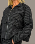 Jacke "Gertrud" Nadelstreifen