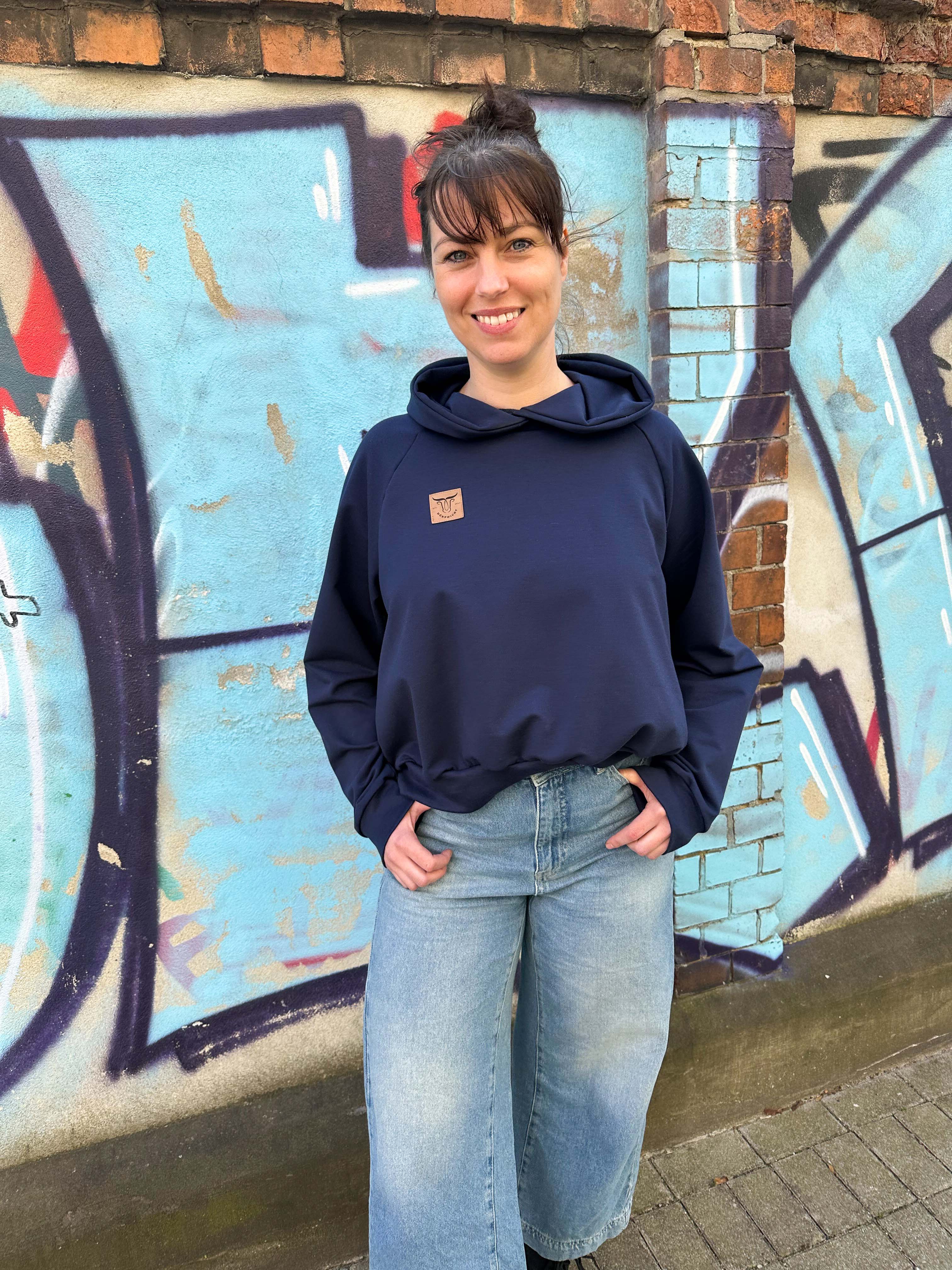 Oversize Hoodie "Agnes" Bio Kuschelsweat