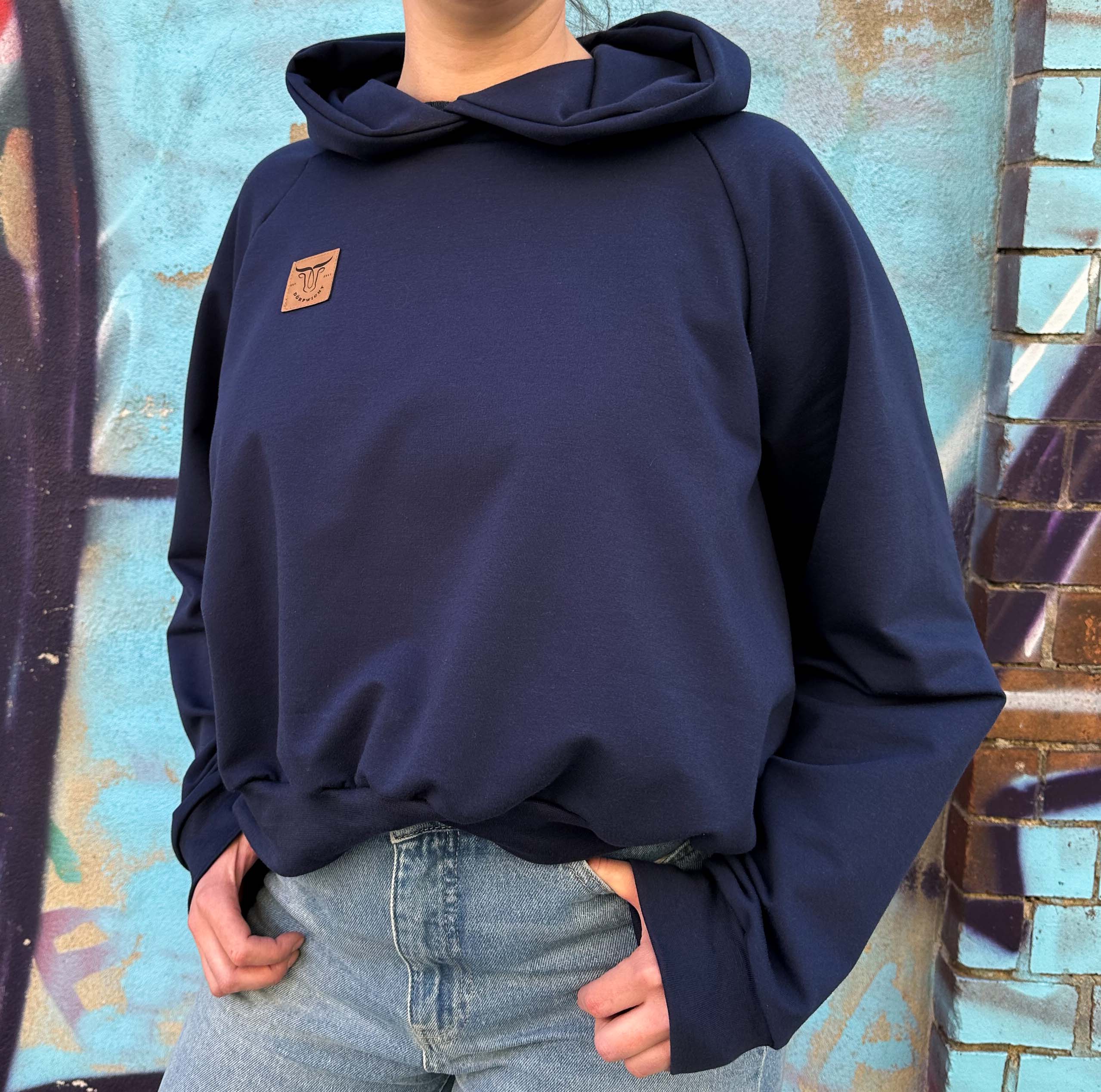 Oversize Hoodie "Agnes" Bio Kuschelsweat