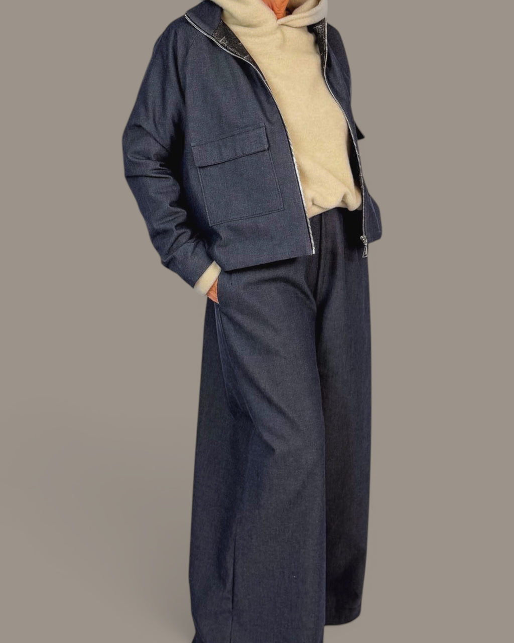 Jacke "GERTRUD" Organic Denim