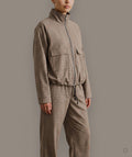 Jacke "Gertrud" Woll-Glencheck