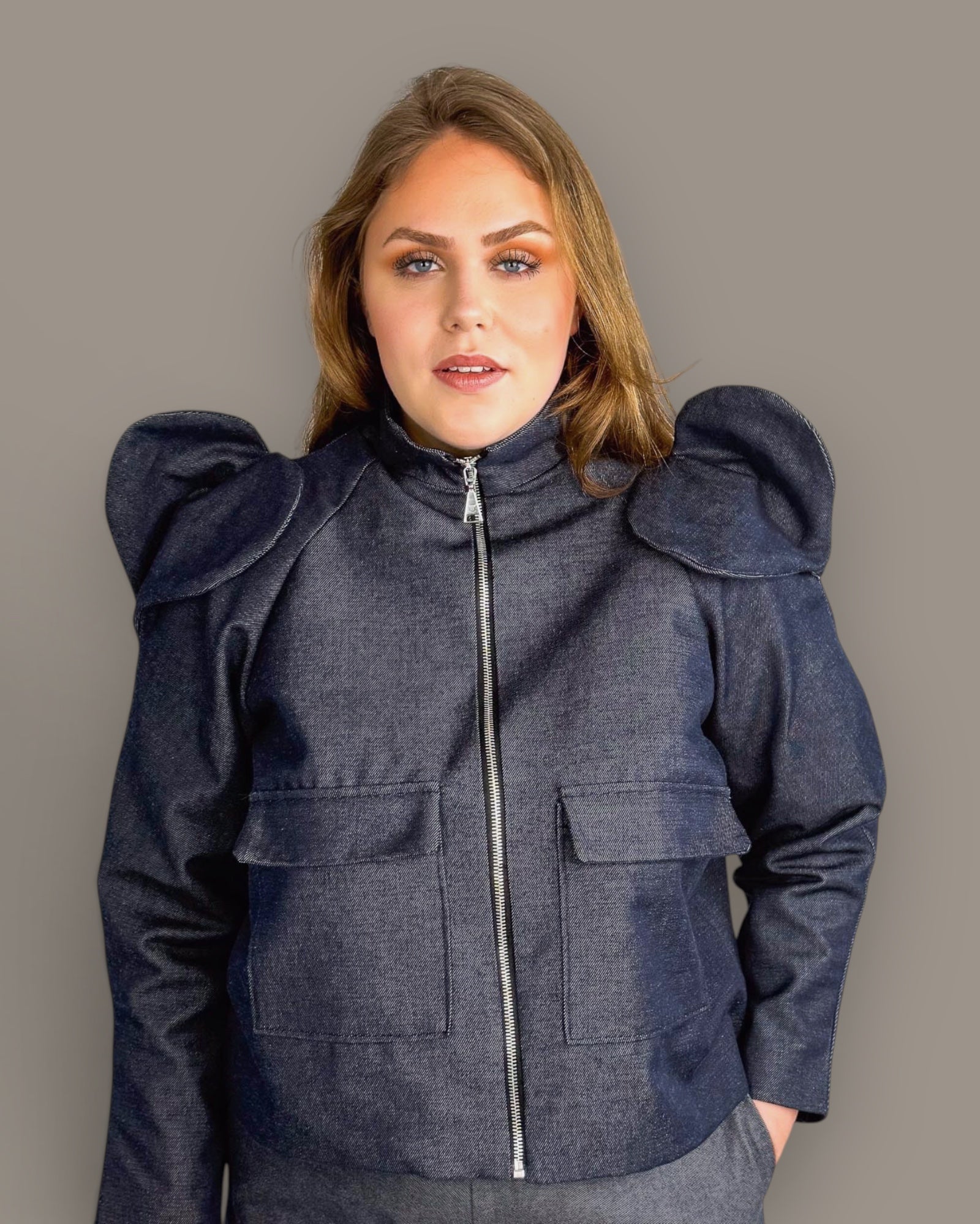 Jacke "Valentine" Reflektor Jeans
