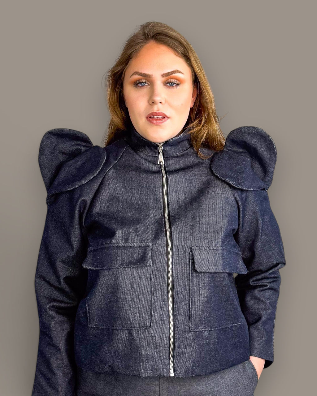 Jacke "Valentine" Reflektor Jeans