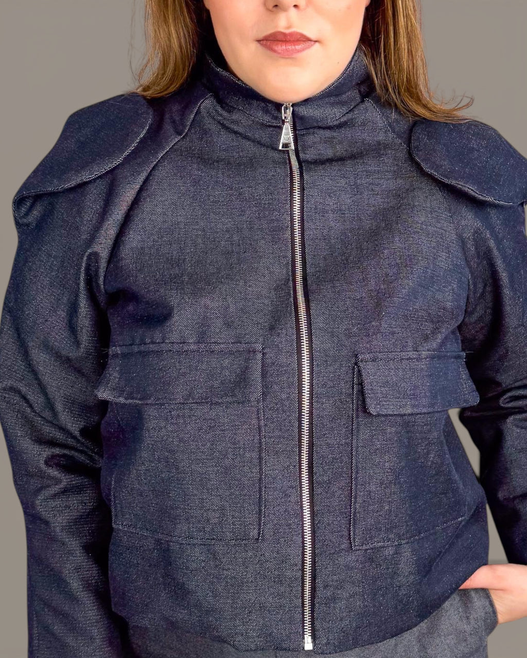 Jacke "Valentine" Reflektor Jeans