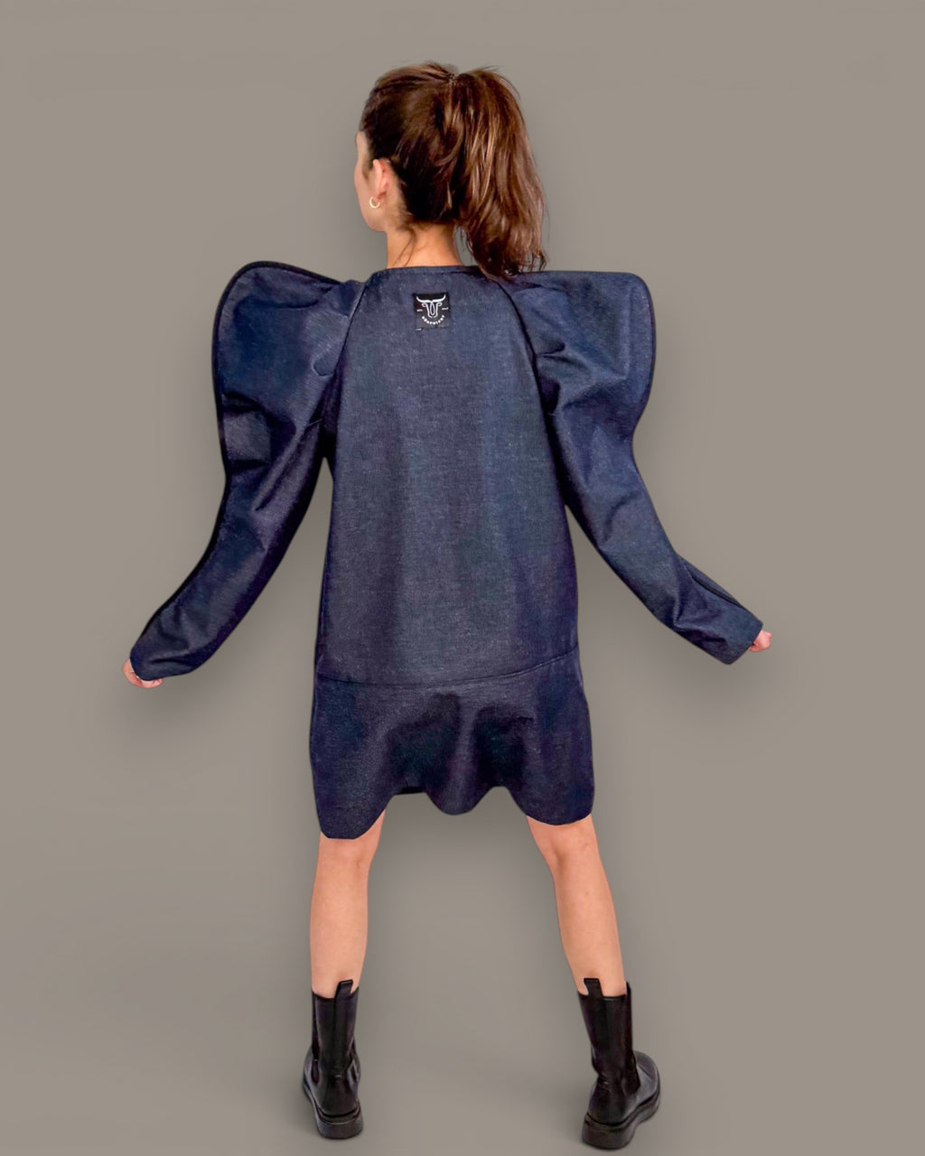 Kleid "Adelheid" Reflektor Jeans
