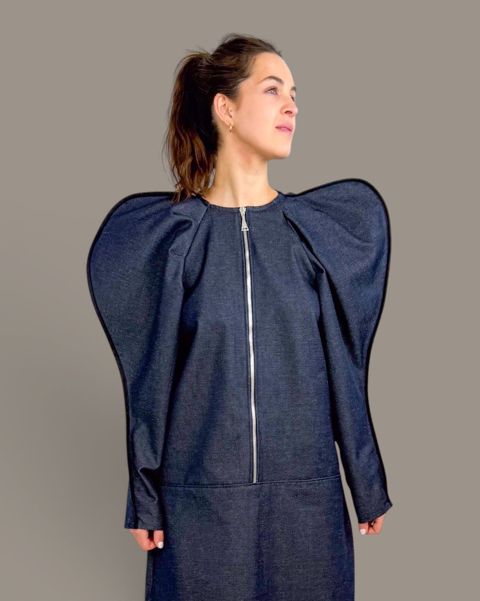 Kleid "Adelheid" Reflektor Jeans