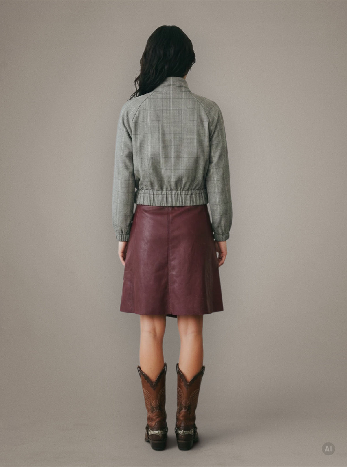 LEDER-WICKELROCK „ALICE“