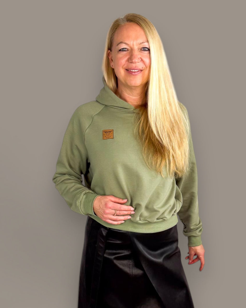 Oversize Hoodie "Agnes" Bio Kuschelsweat