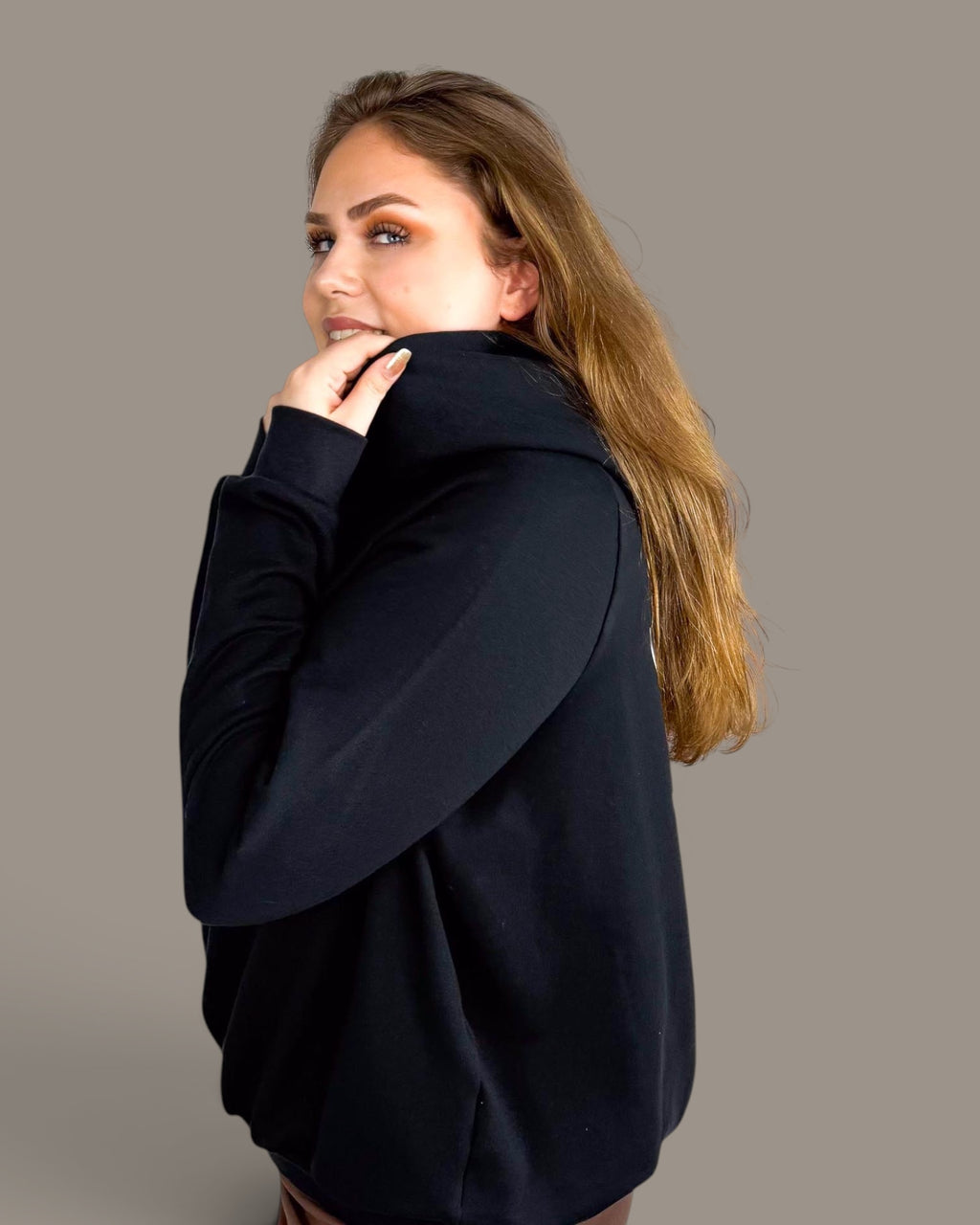 Oversize Hoodie "Agnes" Bio Kuschelsweat