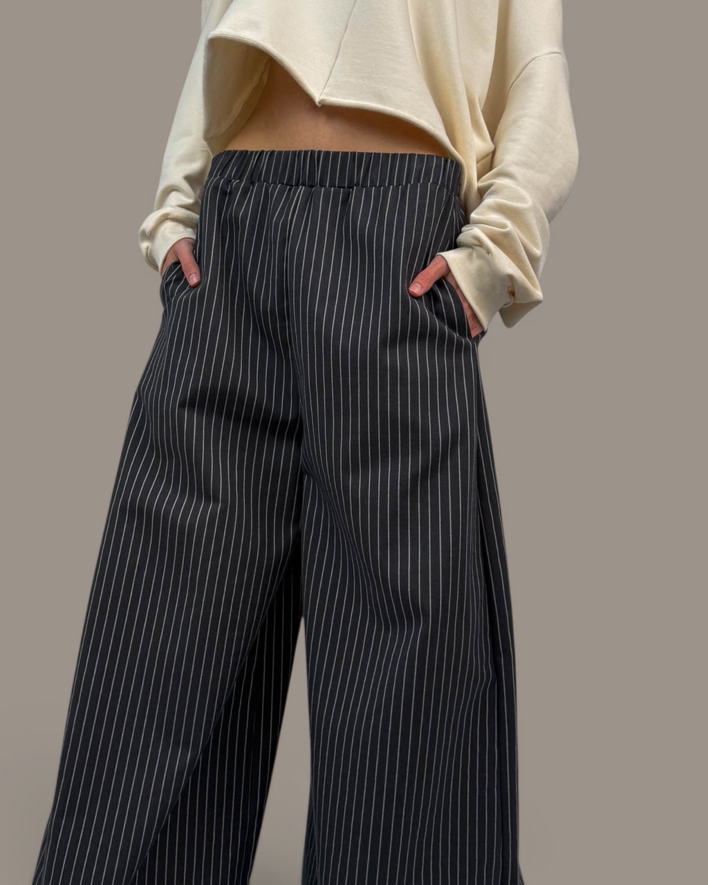 Hose „Marlene“ Nadelstreifen