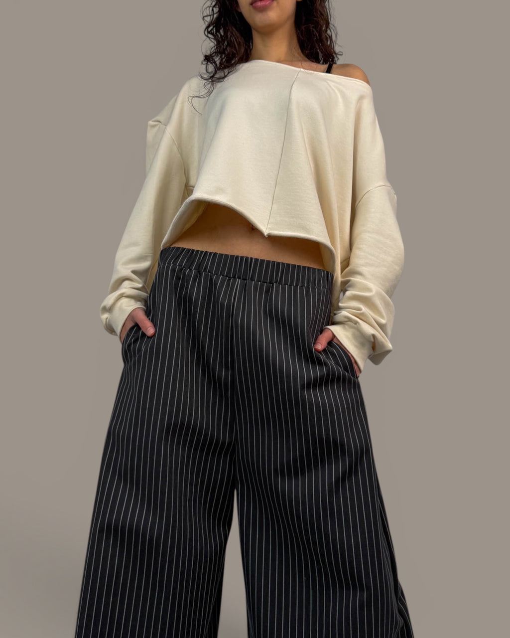 Hose „Marlene“ Nadelstreifen