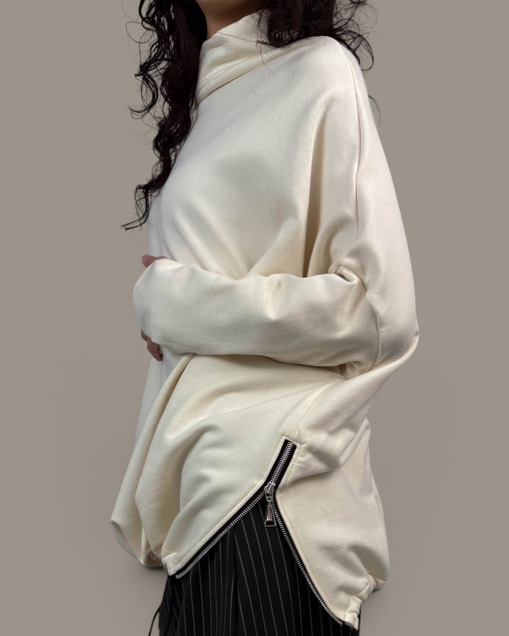 Pullover "Alma“ Zipper