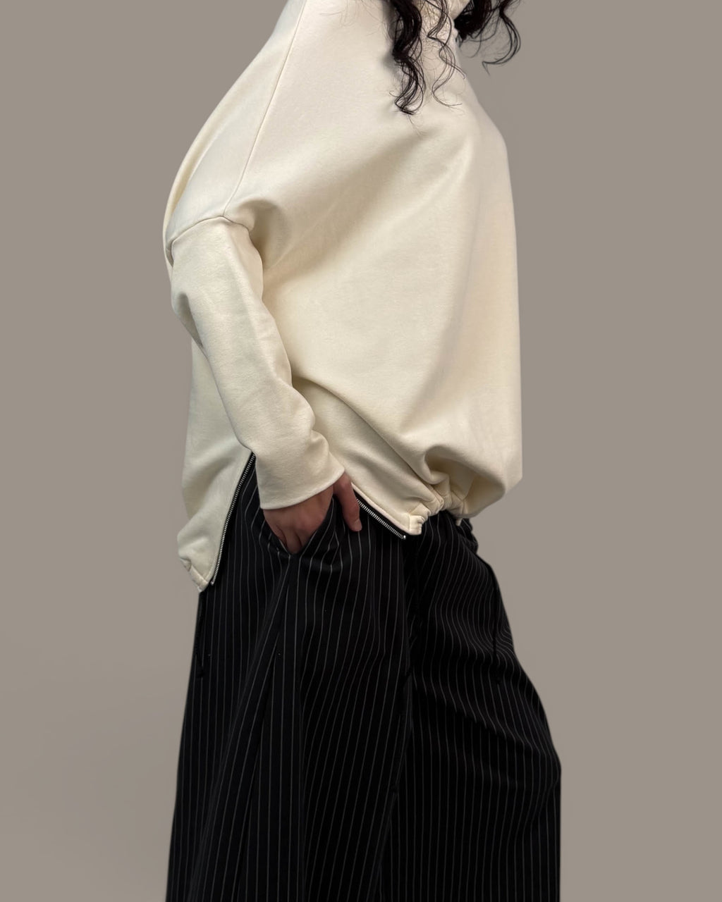 Pullover "Alma“ Zipper