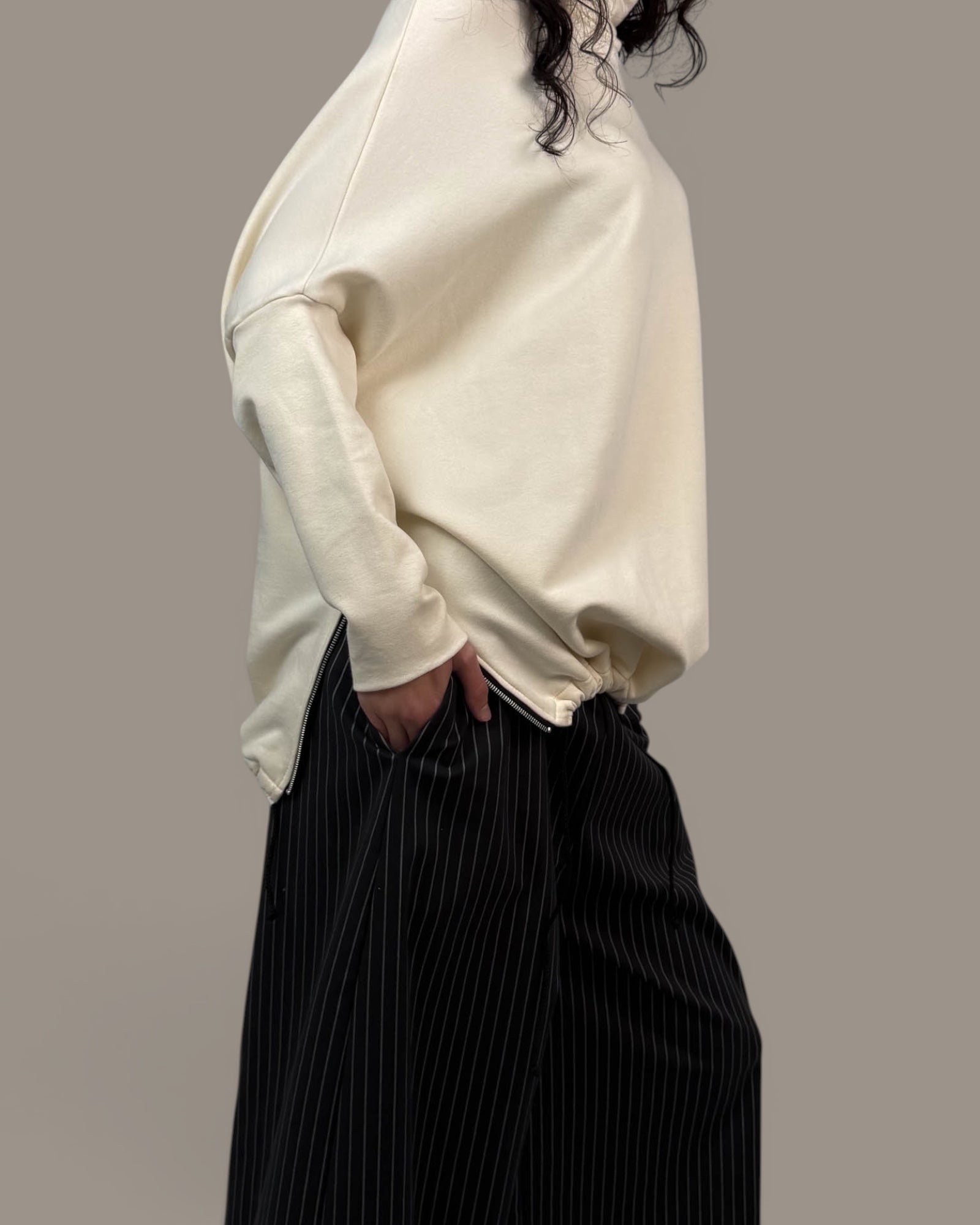 Pullover "Alma“ Zipper