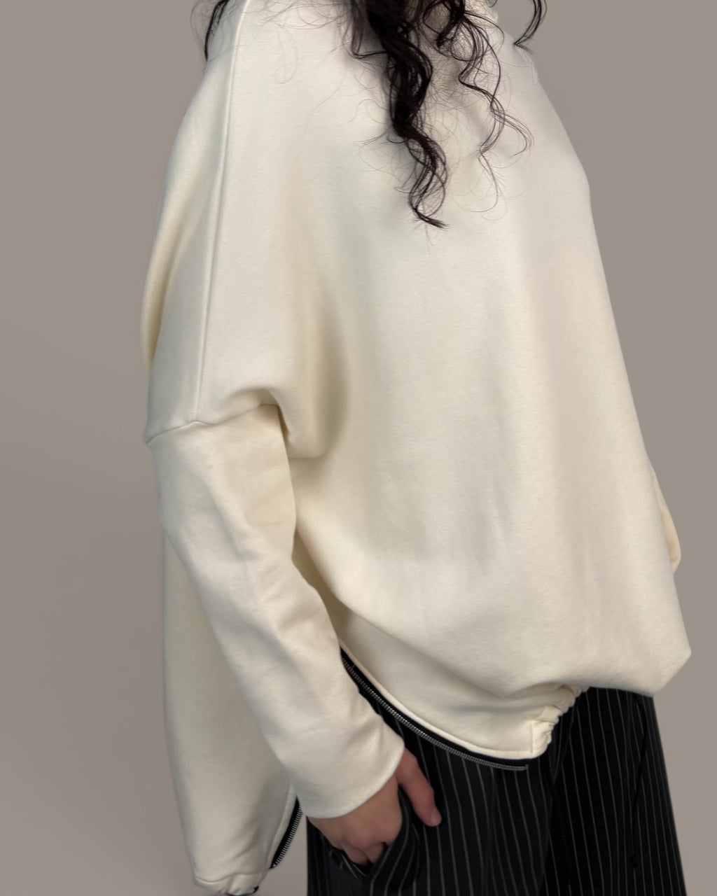 Pullover "Alma“ Zipper