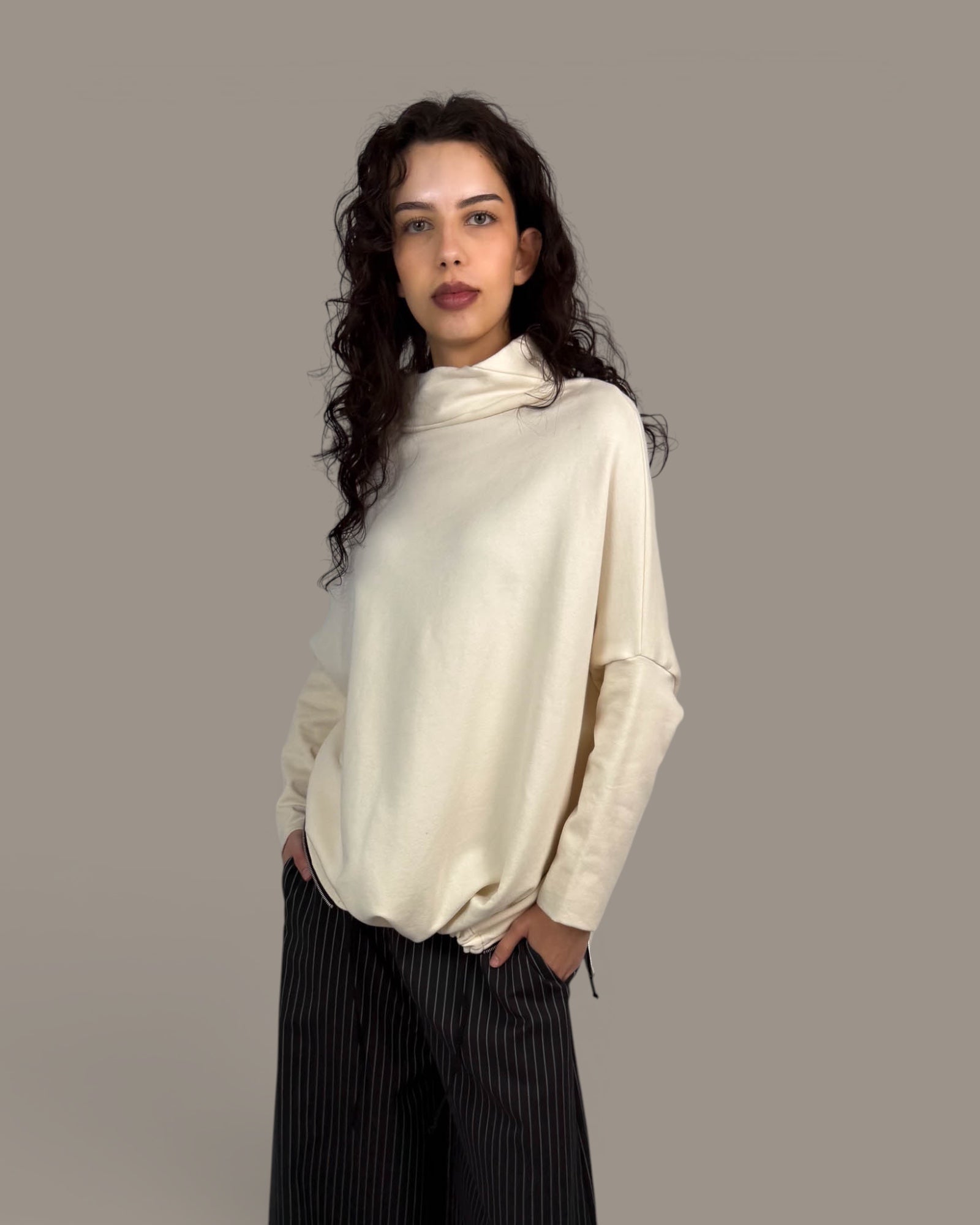 Pullover "Alma“ Zipper