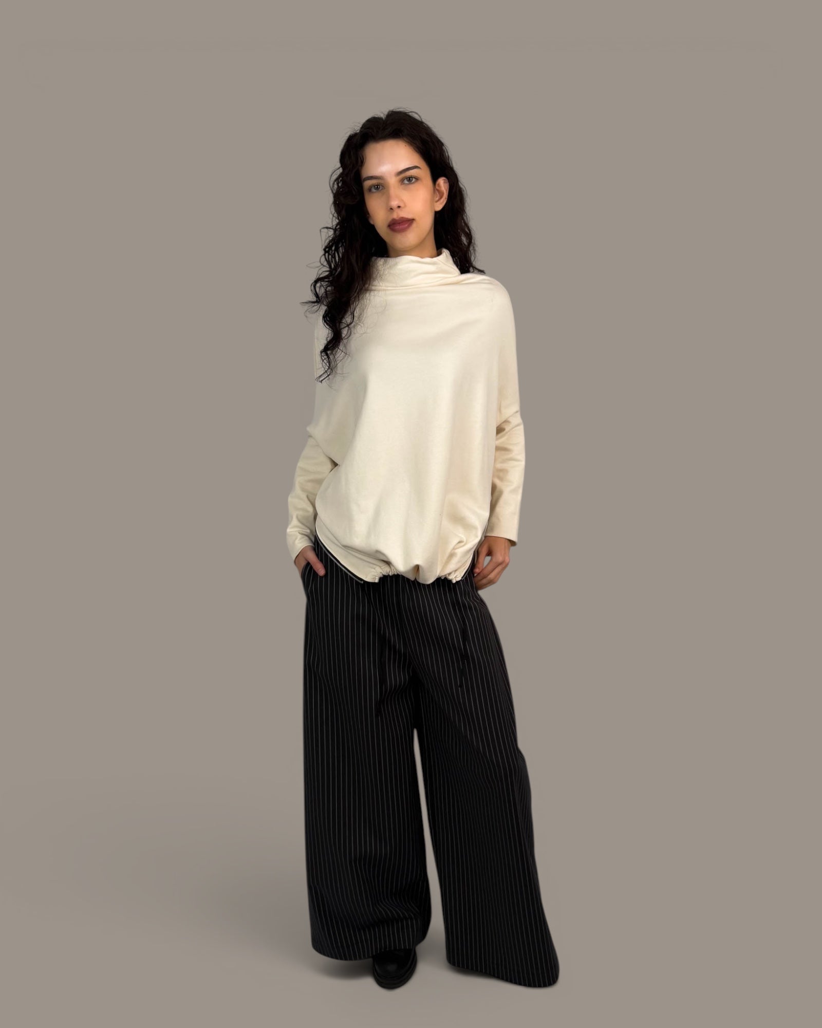 Pullover "Alma“ Zipper
